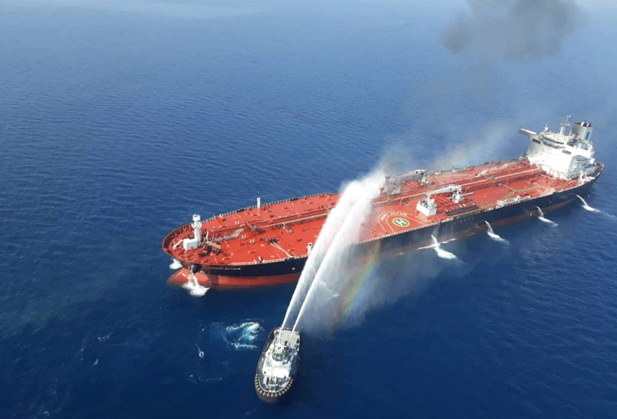 Το δεξαμενόπλοιο που δέχτηκε επίθεση στη Θάλασσα του Ομάν