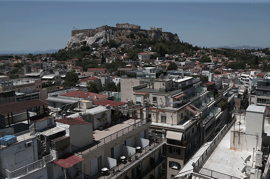 Πανοραμική εικόνα της Αθήνας