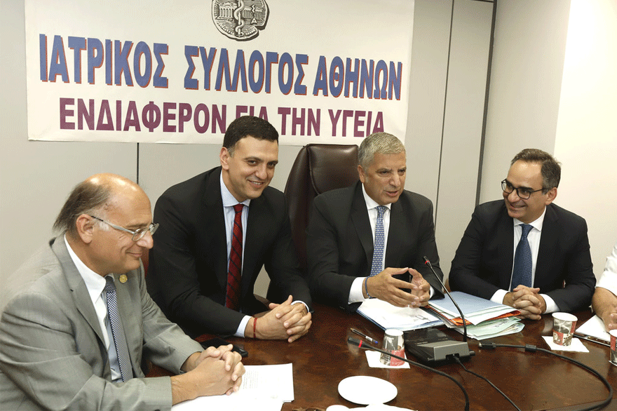 Βασίλης Κικίλιας και Γιώργος Πατούλης