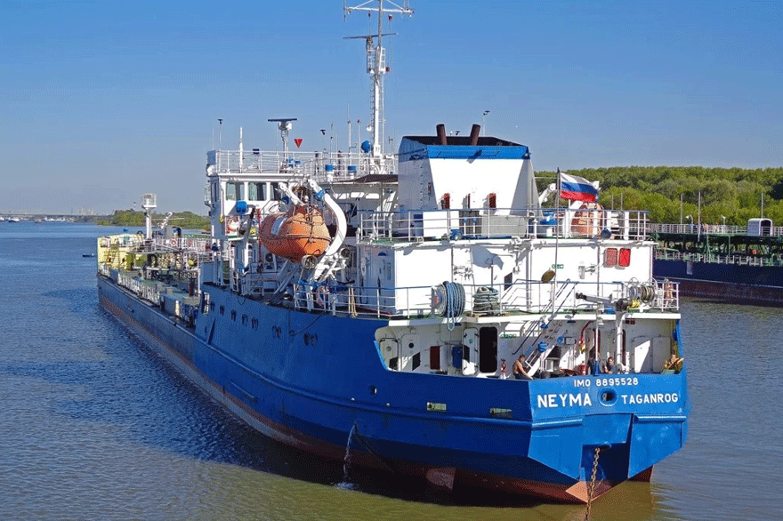 To ρωσικό δεξαμενόπλοιο «Neyma» που έγινε «Nika Spirit»