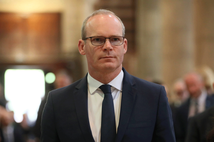 Ο υπουργός Εξωτερικών της Ιρλανδίας Σάιμον Κόβενι