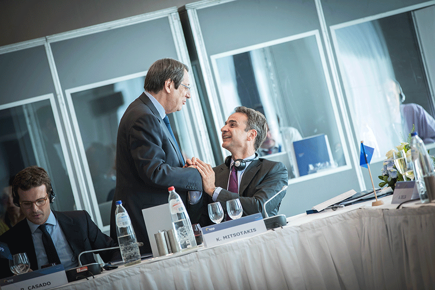 Νίκος Αναστασιάδης και Κυριάκος Μητσοτάκης