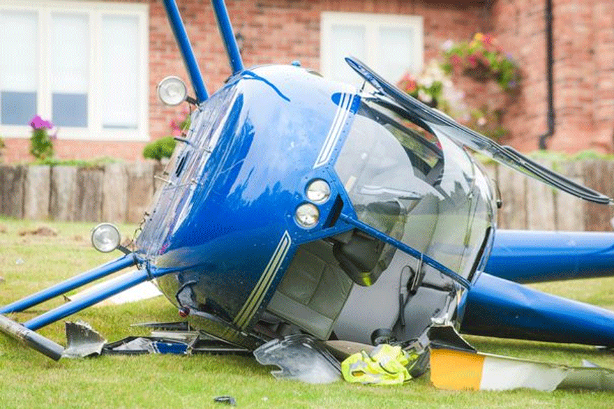 Συντριβή ελικοπτέρου στη Μεγάλη Βρετανία