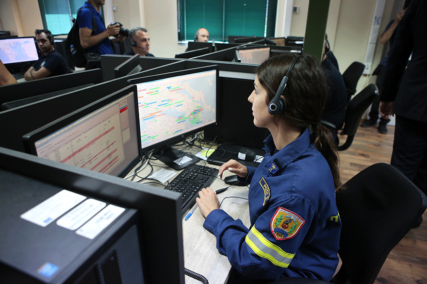 Κέντρο Επιχειρήσεων Πολιτικής Προστασίας - Αριθμός 112