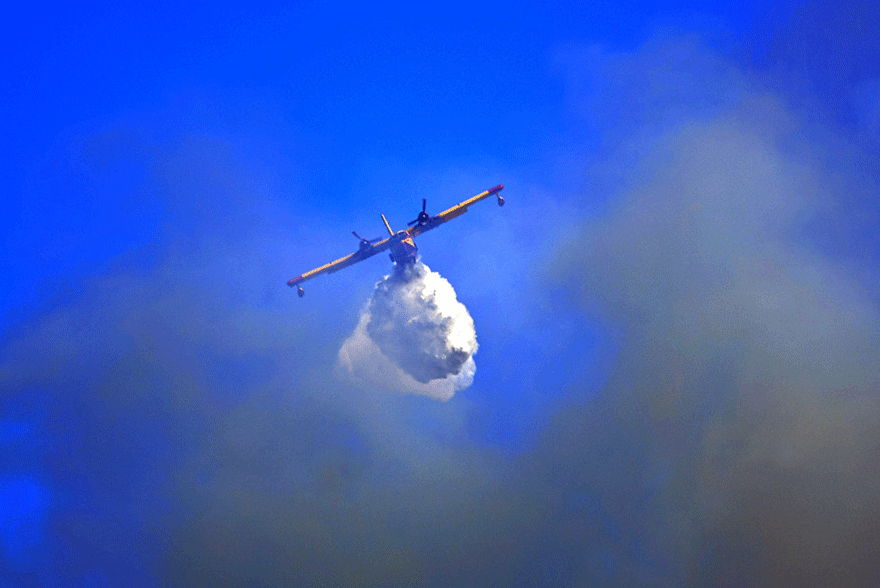 Φωτιά στην Εύβοια