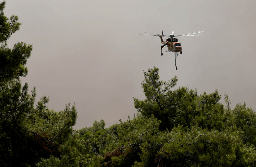 Πυρκαγιά στην Εύβοια