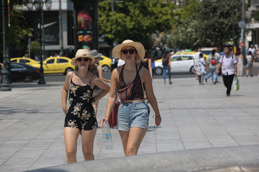 Καύσωνας στην Αθήνα