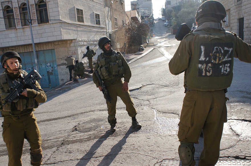 Iσραηλινοί στρατιώτες στη Δυτική Όχθη