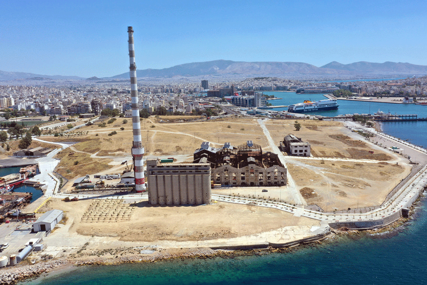 Η περιοχή των παλαιών Λιπασμάτων στο Κερατσίνι