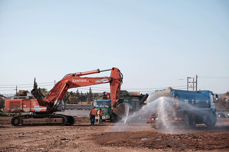 Καθαρίστηκε το οικόπεδο-βόμβα στο Μάτι