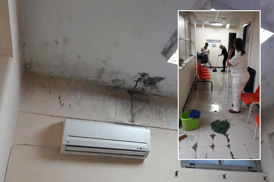 Κέρκυρα: Πλημμύρισε το Κέντρο Υγείας στον Άγιο Μάρκο