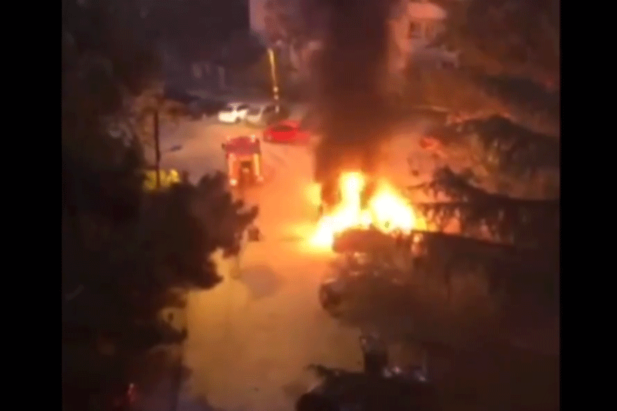 Γκαζάκια σε αυτοκίνητα στη Θεσσαλονίκη