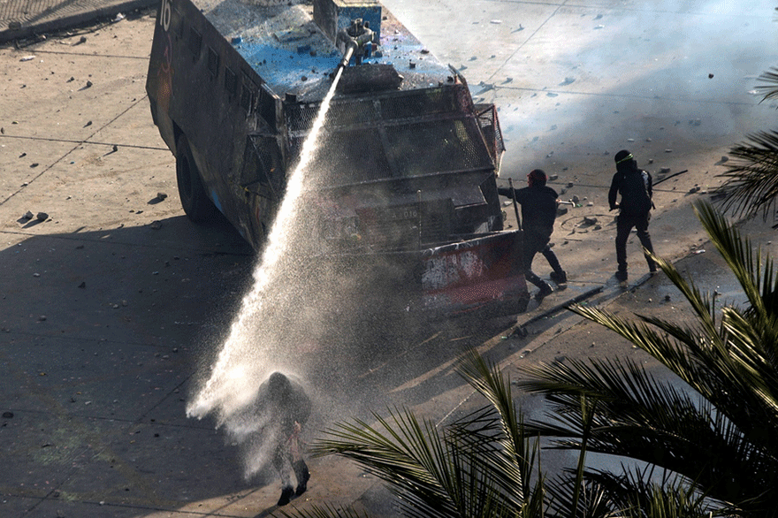 Βίαιες διαδηλώσεις στη Χιλή