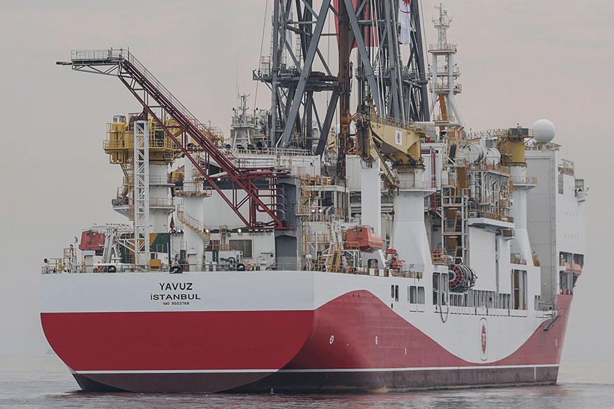 Το τουρκικό γεωτρύπανο «Γιαβούζ»
