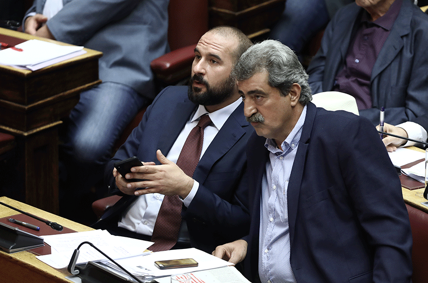Δημήτρης Τζανακόπουλος και Παύλος Πολάκης