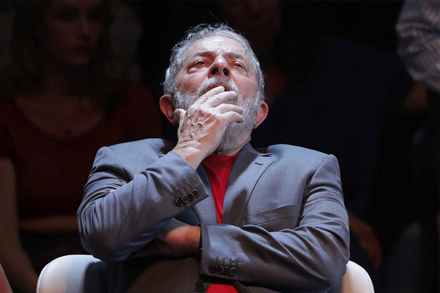 Ο πρώην πρόεδρος της Βραζιλίας, Λούλα