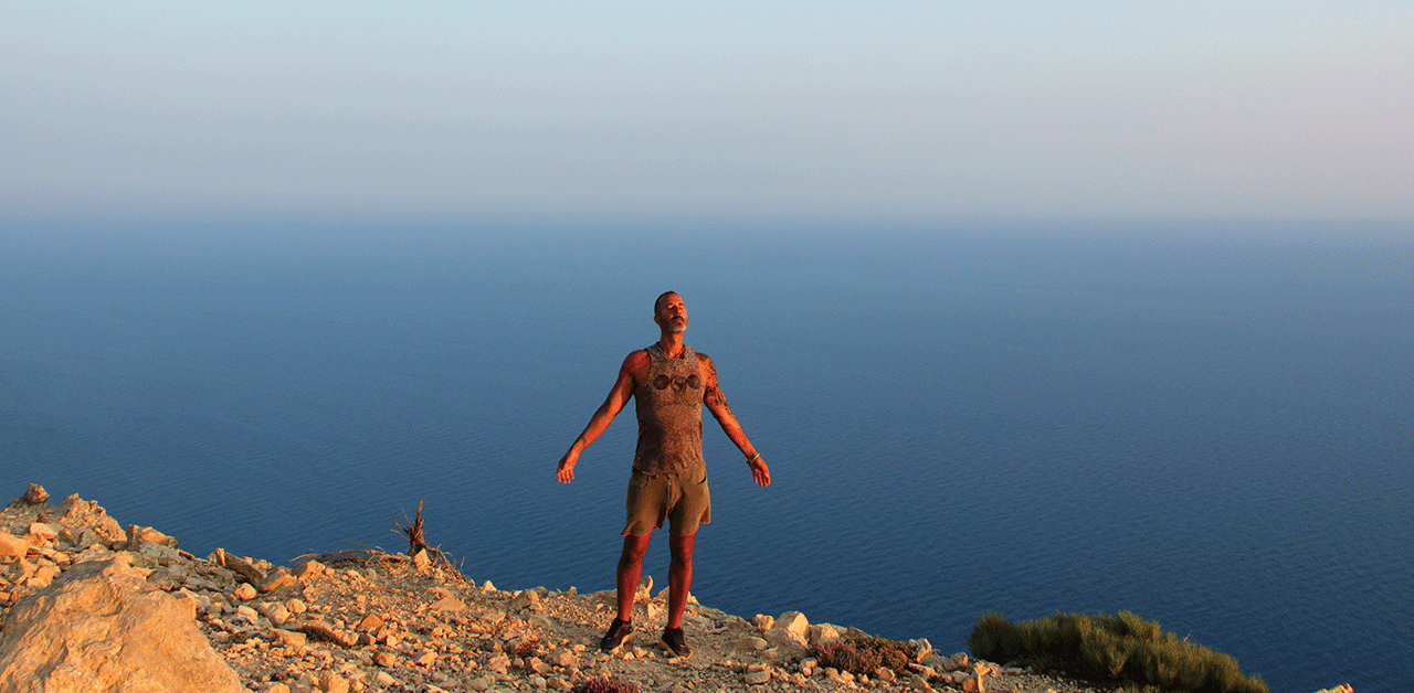 Ο Μάνος Βυνιχάκης στη Γαύδο