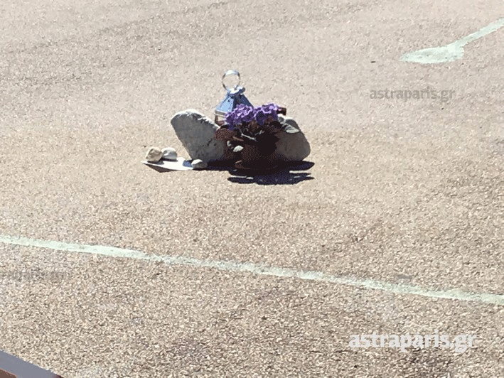 Χίος: Λίγα λουλούδια, ένα σημείωμα και ένα αναμμένο καντήλι στη μνήμη του 19χρονου