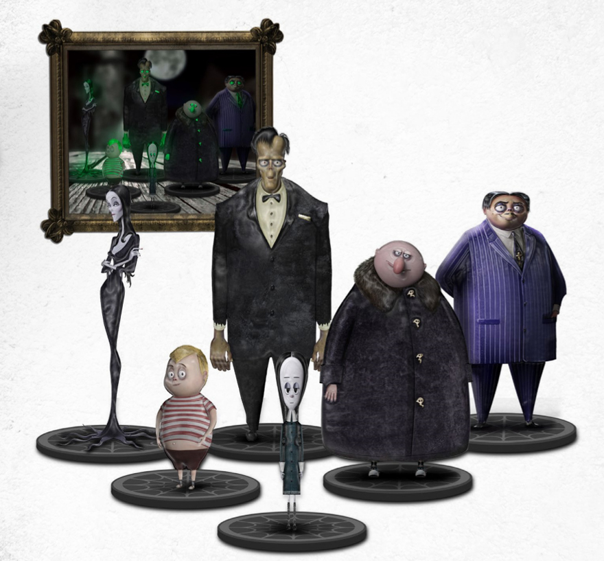 Addams Family, Figurines