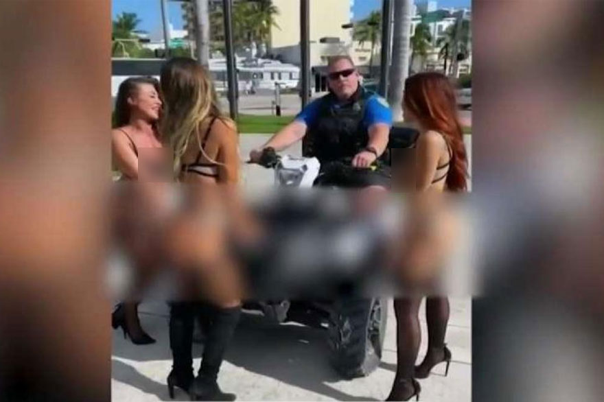 Φλόριντα: Ο αστυνομικός αποφάσισε να αφήσει ελεύθερα τα τρία ημίγυμνα μοντέλα