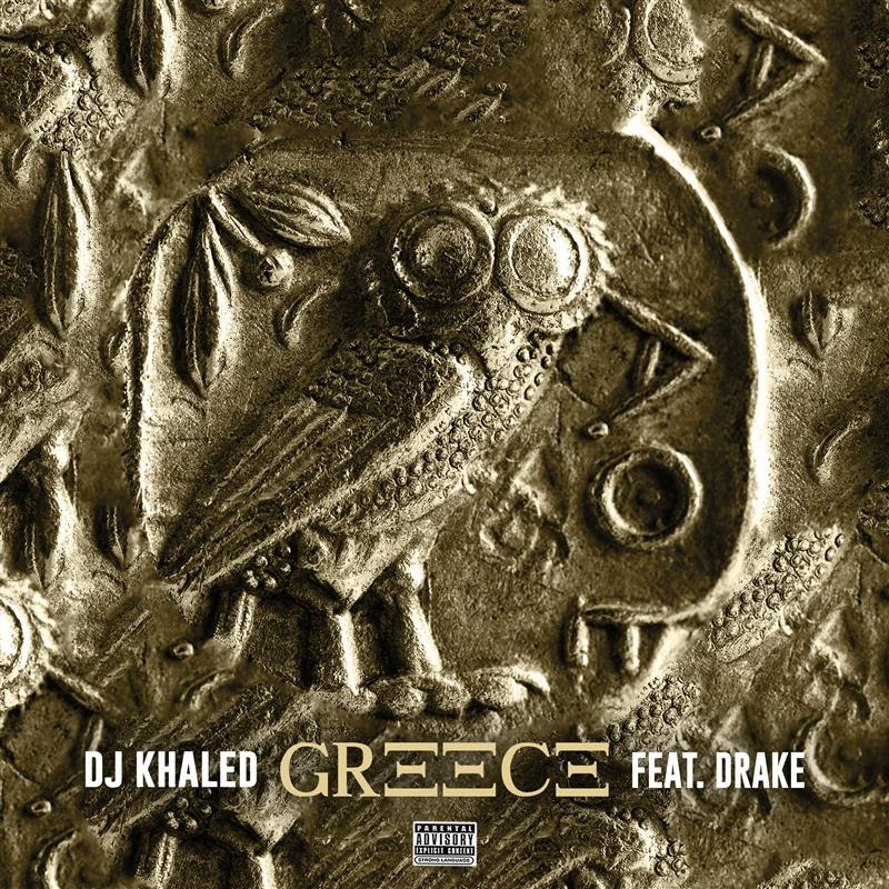 Το εξώφυλλο του σινγκλ Greece των DJ Khaled και Drake 