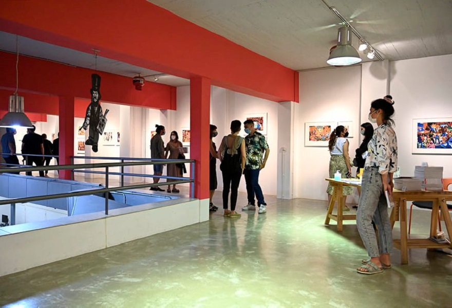 Έκθεση του Νίκου Κυριακόπουλου τον Ιούνιο του 2021, με τίτλο «The drawing project / works on paper»