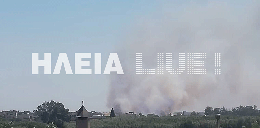 Πυρκαγιά σε χαμηλή βλάστηση στην κωμόπολη Βάρδα