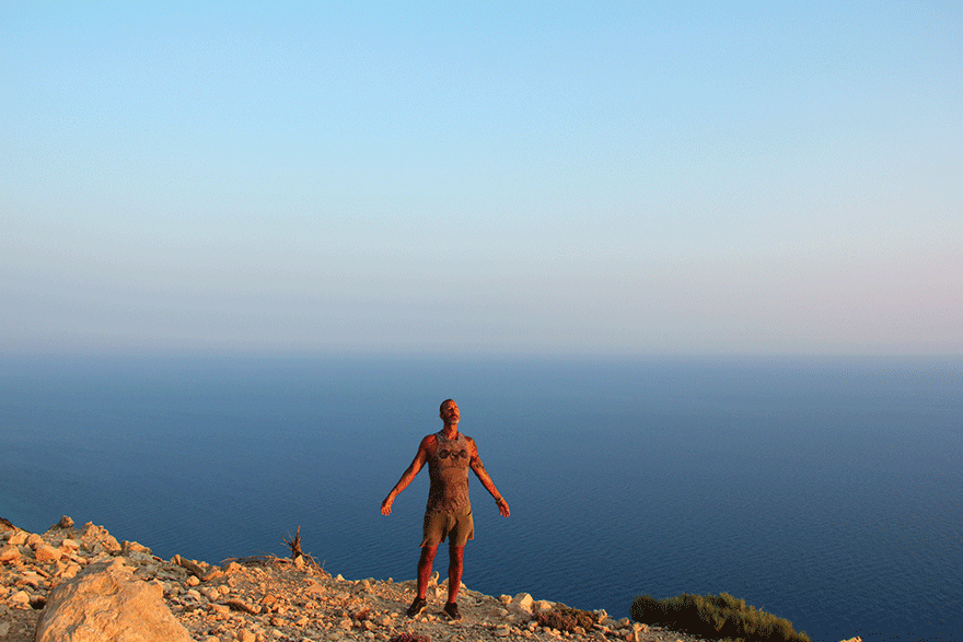 Ο Μάνος Βυνιχάκης στη Γαύδο