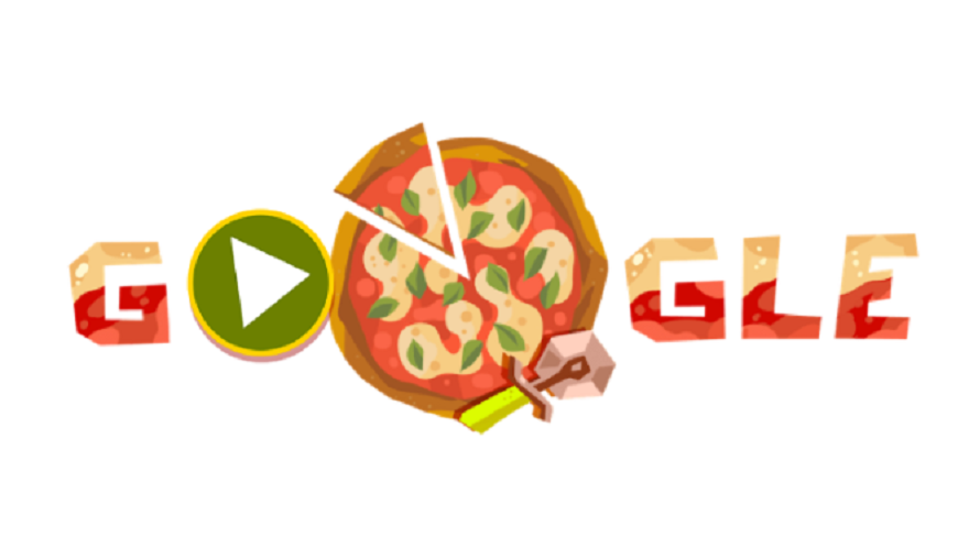 Το σημερινό Google Doodle είναι αφιερωμένο στην πίτσα