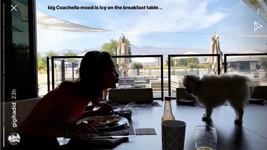 Σε αυτή τη βίλα 350,000 δολαρίων πέρασαν το διήμερο της Coachella οι αδελφές Χαντίντ 
