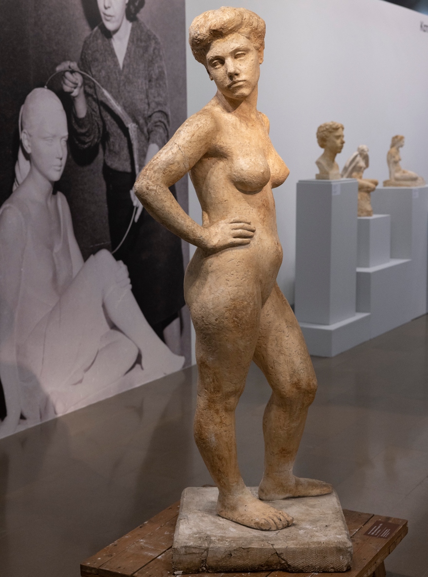 Κατερίνα Χαλεπά-Κατσάτου, "Όρθιο γυναικείο γυμνό`" (1954)
