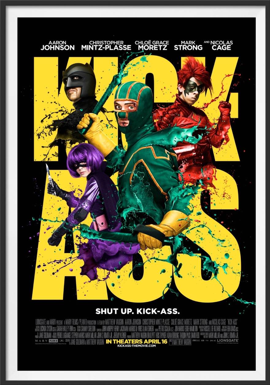 Η αφίσα της ταινίας “Kick-Ass” του Μάθιου Βον