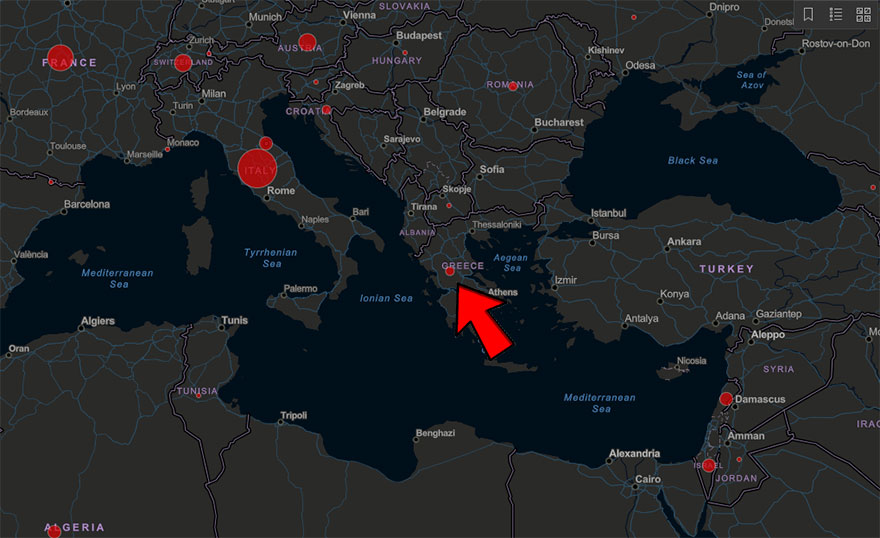 Κατακόρυφη αύξηση των κρουσμάτων κορωνοϊού στην Ελλάδα