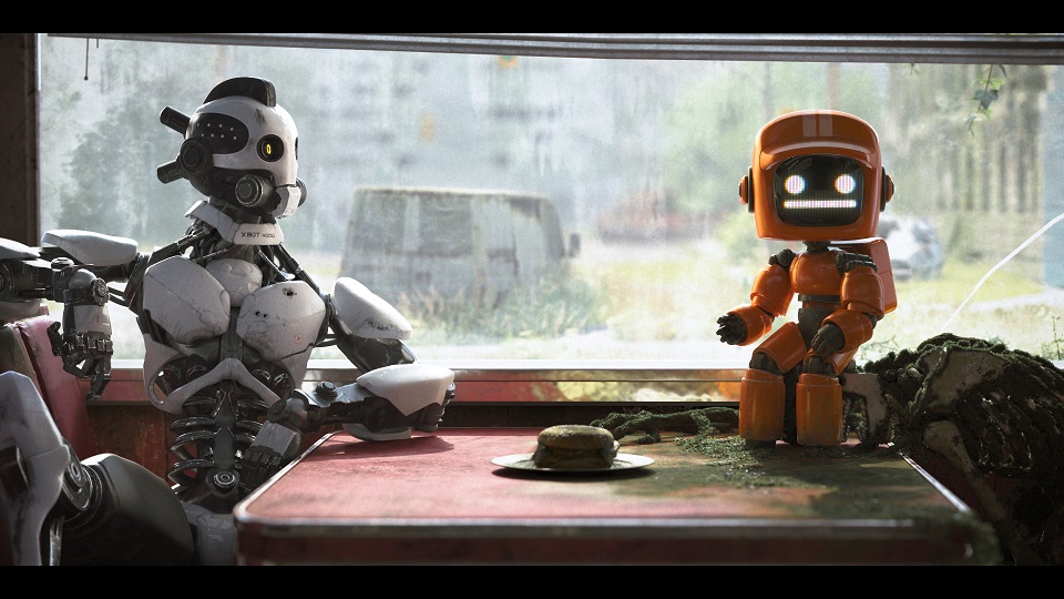 Σκηνή από την τηλεοπτική σειρά Love Death + Robots στο Netflix