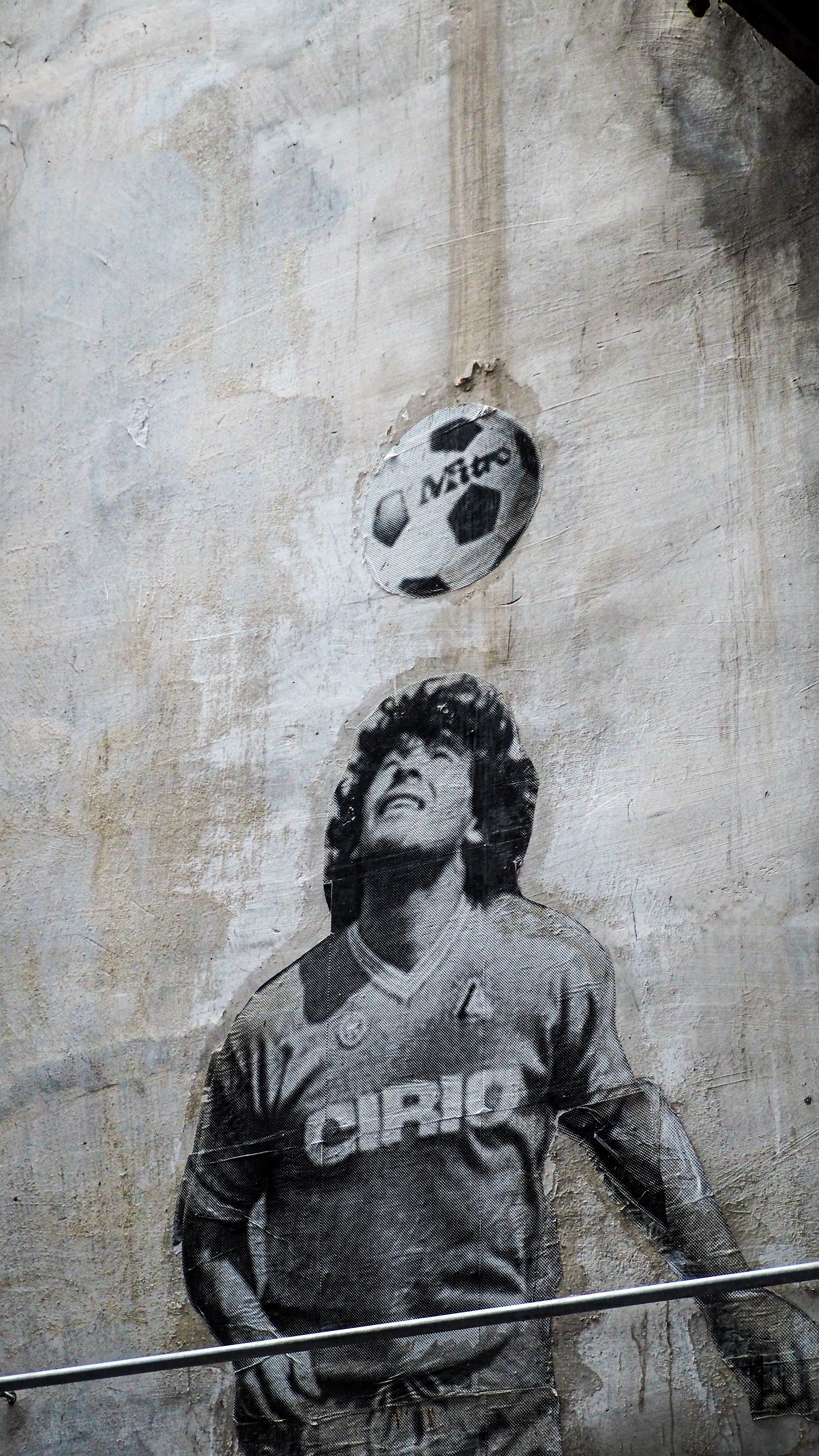 Τοιχογραφία του Ντιέγκο Μαραντόνα