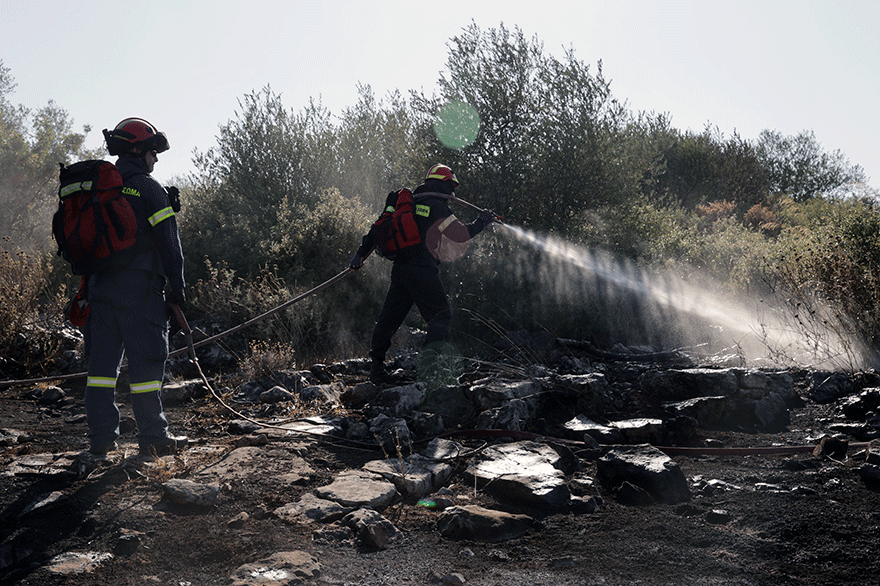 Φωτιά στον Μαραθώνα