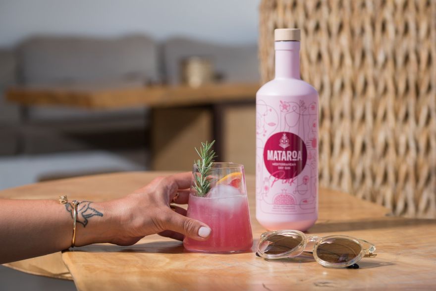 Cocktail με βάση το Mataroa Pink