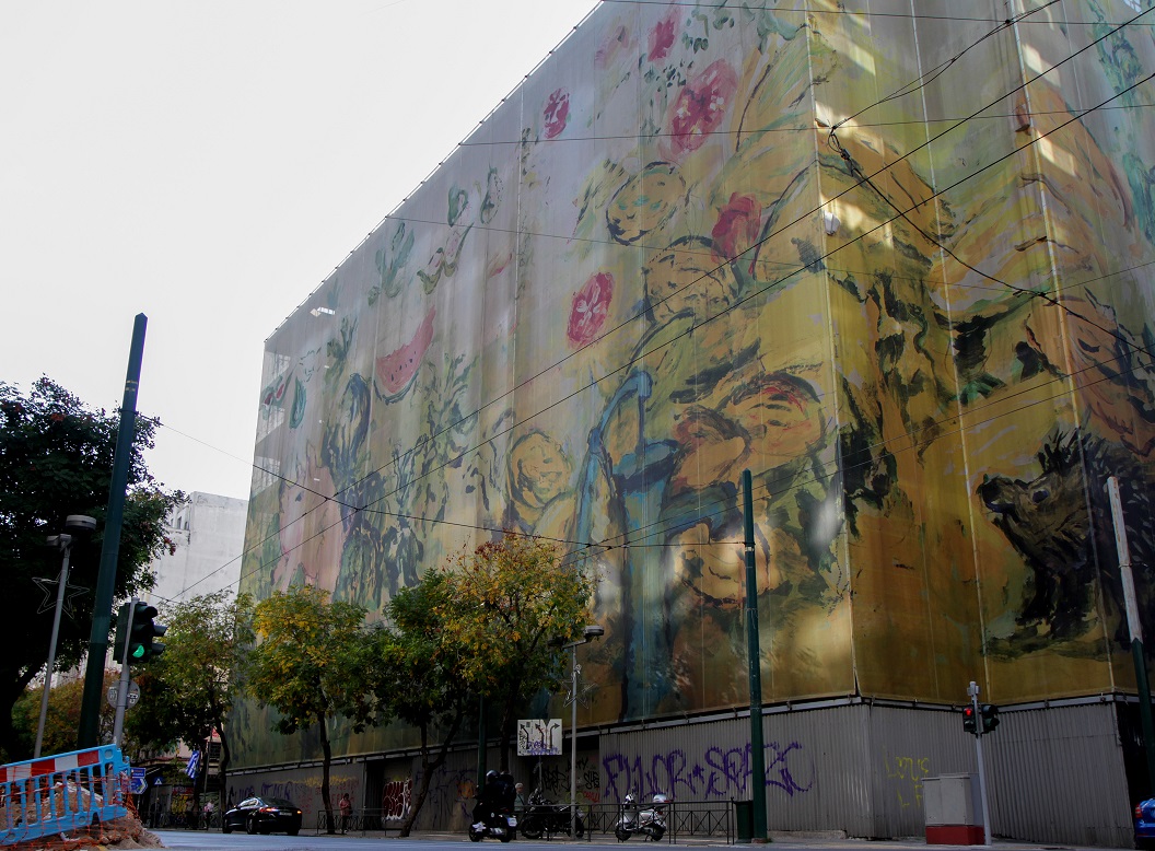 Το υπό ανακαίνιση κτίριο του Μινιόν στην Αθήνα