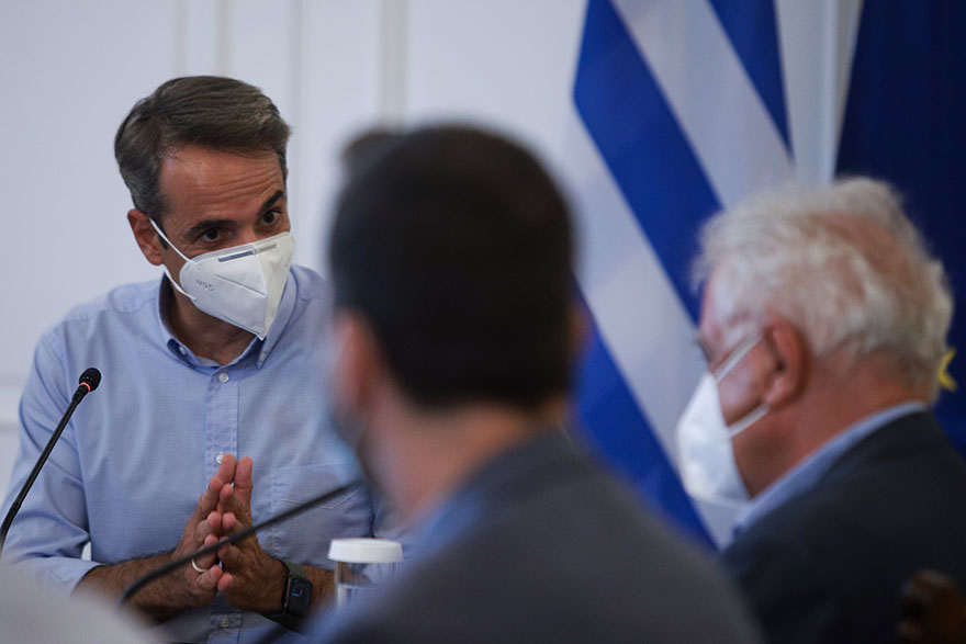 Ο Κυριάκος Μητσοτάκης ανακοίνωσε ότι καμία επιχείρηση στην Εύβοια δεν θα επιστρέψει την επιστρεπτέα προκαταβολή - Πρόκειται για ένα από τα μέτρα μετά τις καταστροφικές πυρκαγιές