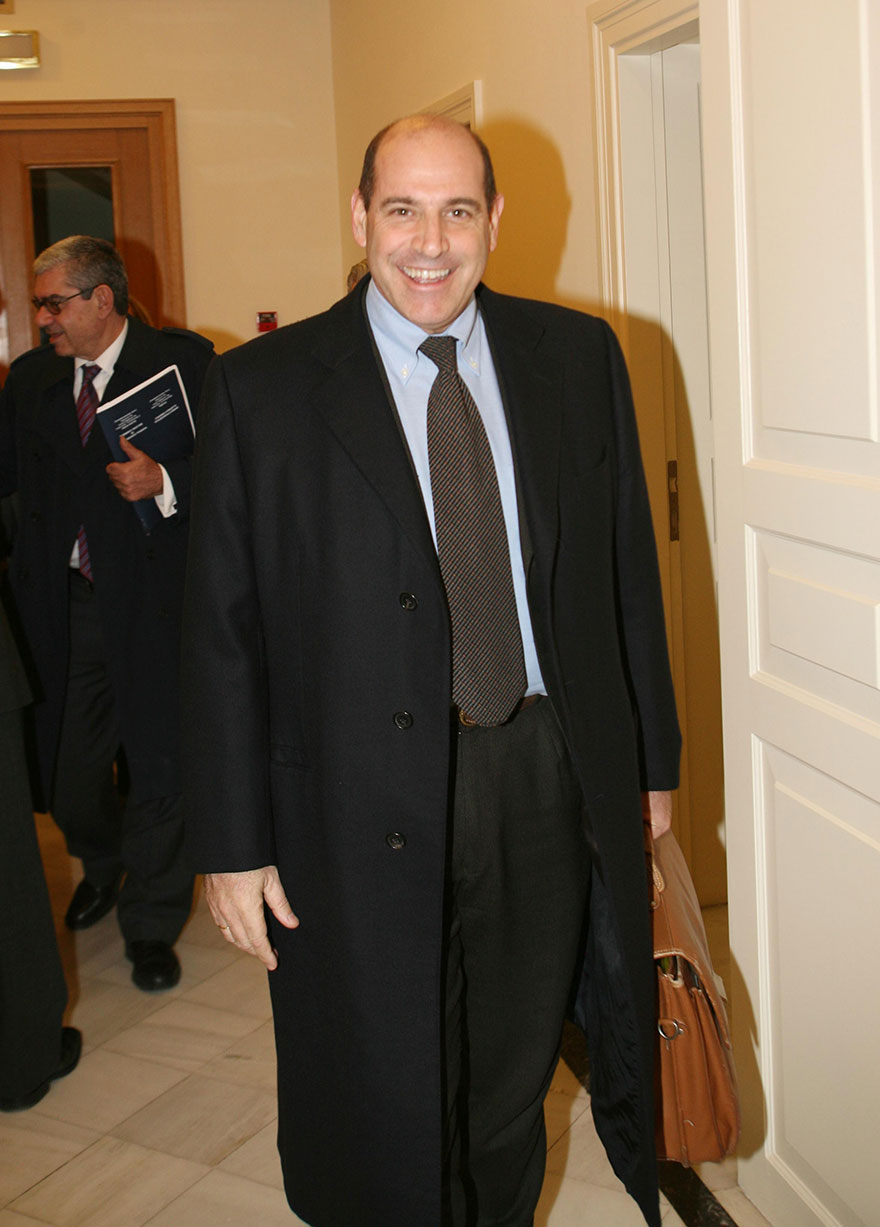 Ο Οδυσσέας Κυριακόπουλος το 2005, όταν ήταν πρόεδρος του ΣΕΒ