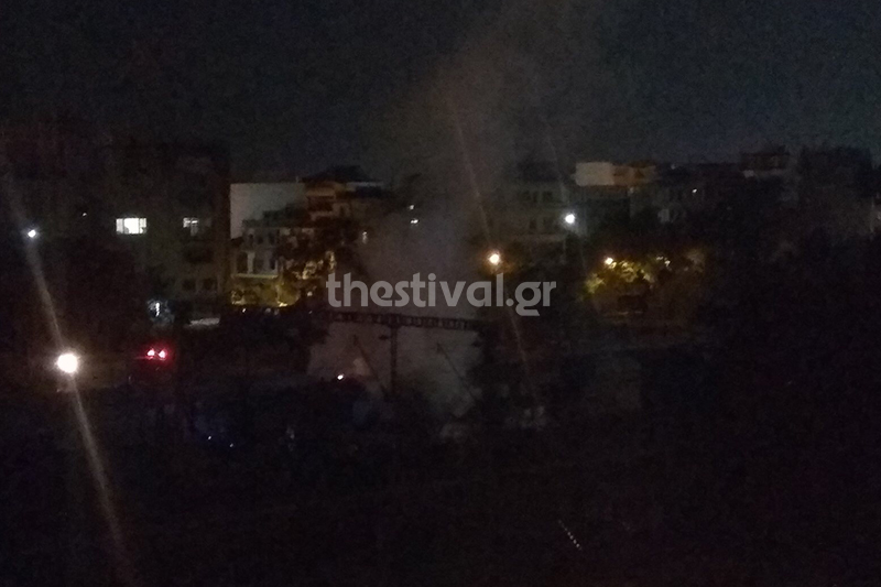 Παρανάλωμα του πυρός έγινε βαγόνι του ΟΣΕ στη Θεσσαλονίκη