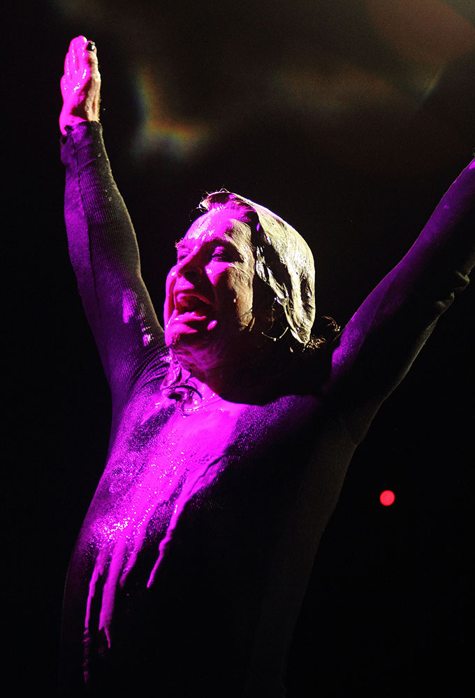 Ozzy Osbourne - Στιγμιότυπο από τη συναυλία του στην Αθήνα, τον Σεπτέμβριο του 2010