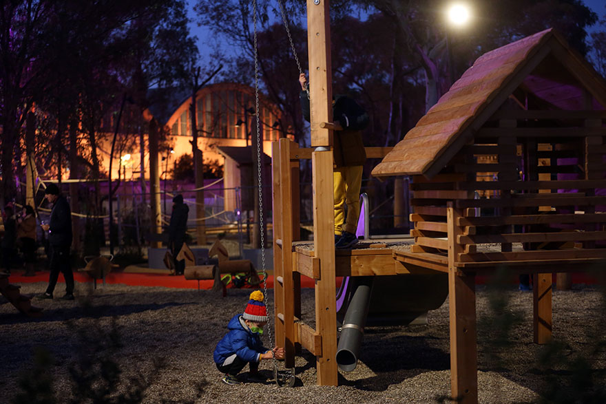 Η παιδική χαρά που δημιούργησε η Lamda Development στο Experience Park Ελληνικού