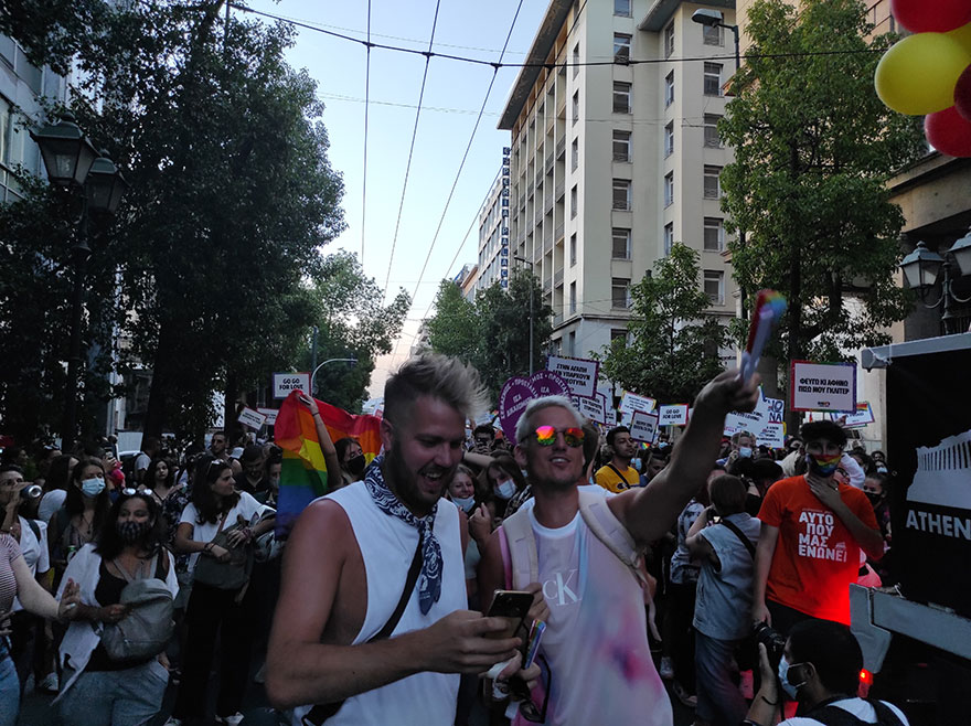 Athens Pride 2021: Ενθουσιασμός στη μεγάλη Παρέλαση Υπερηφάνειας