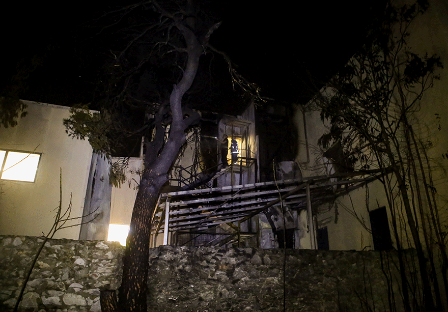 Πυρκαγιά στη Νέα Πεντέλη