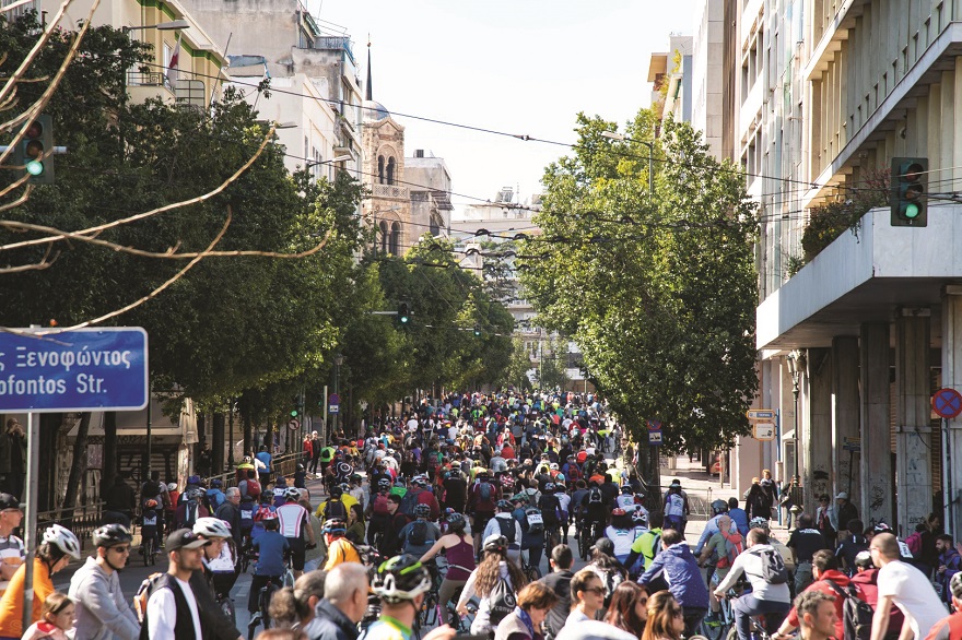 27ος ποδηλατικός γύρος Αθήνας: Η μεγάλη γιορτή του ποδηλάτου επιστρέφει στις 29 Μαΐου. 