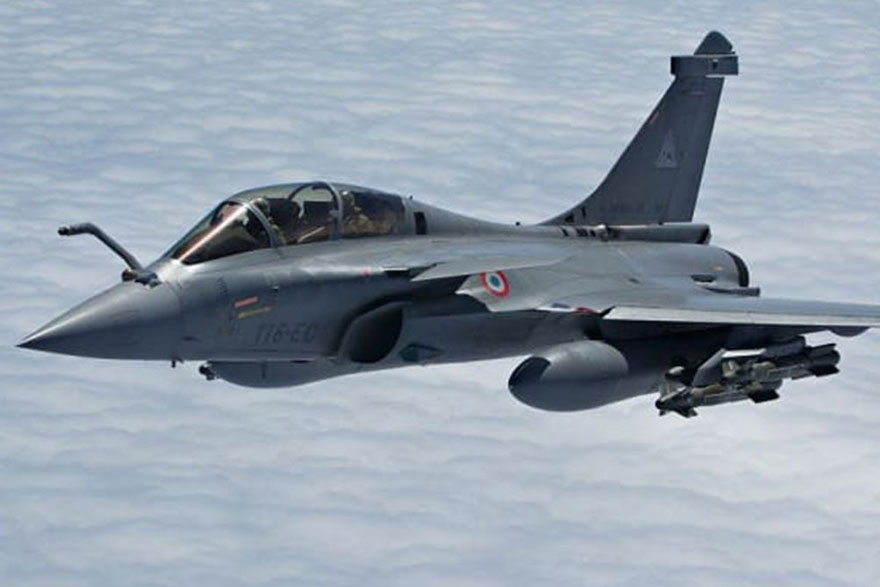To γαλλικό μαχητικό Rafale κατασκευάζεται από την Dassault Aviation