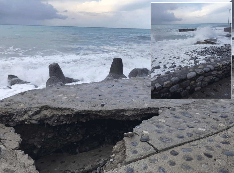 Καταστροφές στην Agia Roumeli Sfakia - Αγία Ρουμέλη Σφακιά