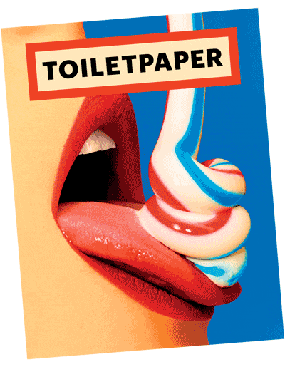 Εικονογράφηση του περιοδικού TOILETPAPER