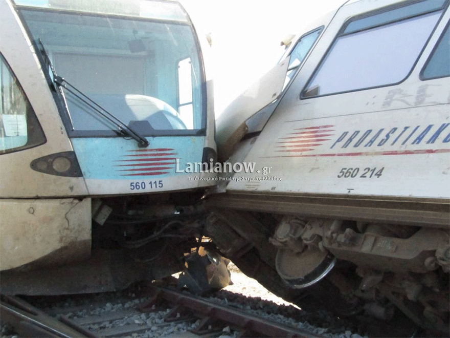 Εκτροχιασμός τρένου στο Λιανοκλάδι